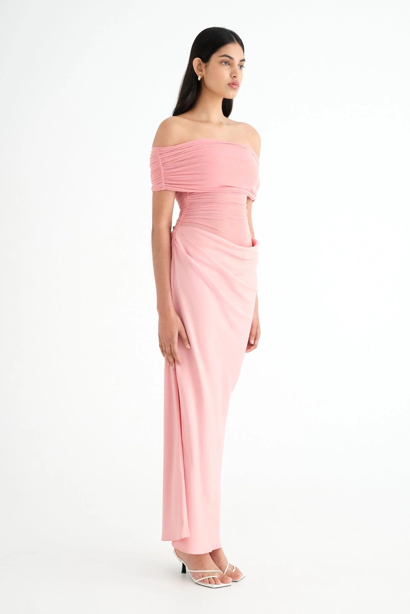 Benni Nico Off Shoulder Maxi Dress