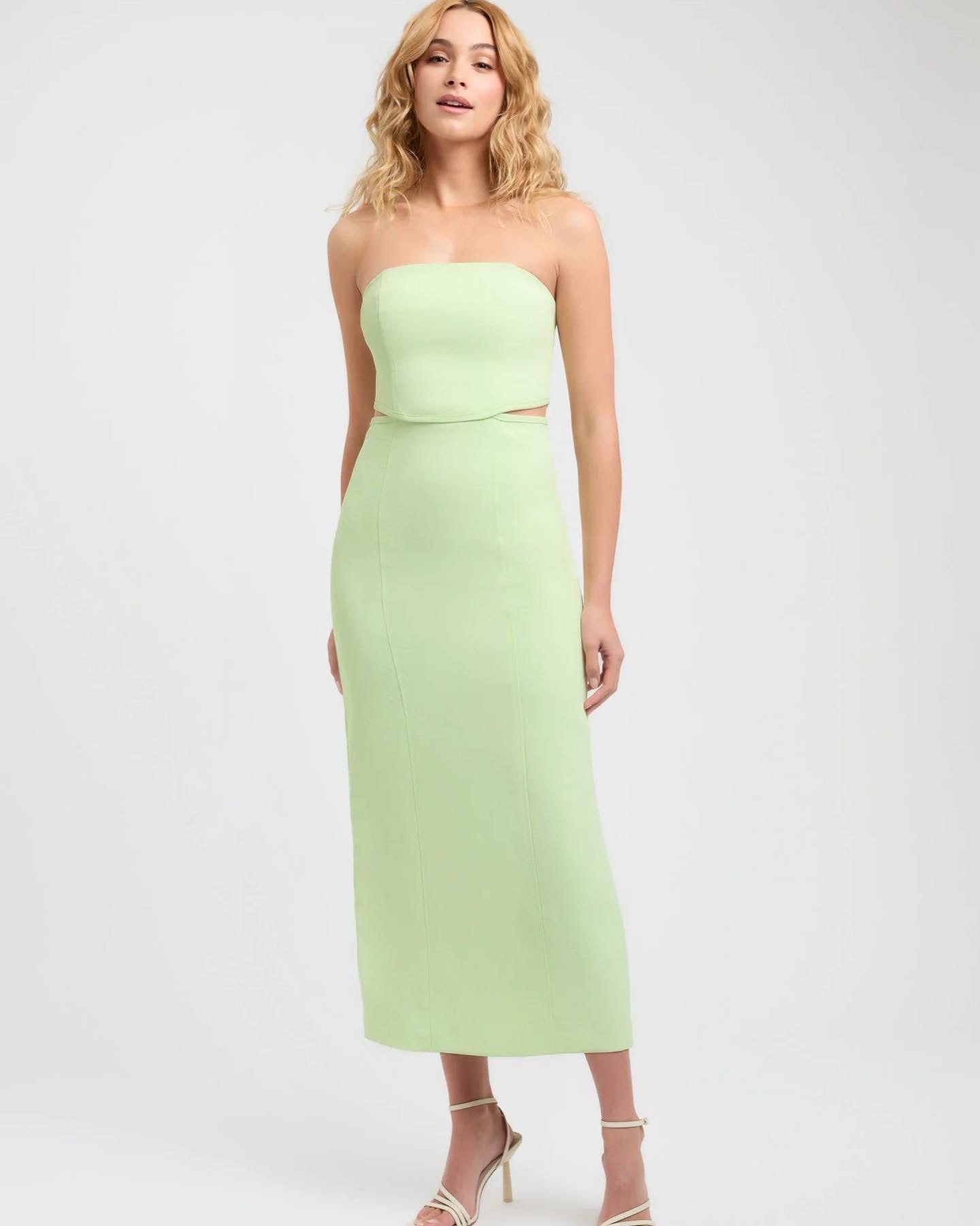 Kookai Oyster Cut Out Midi